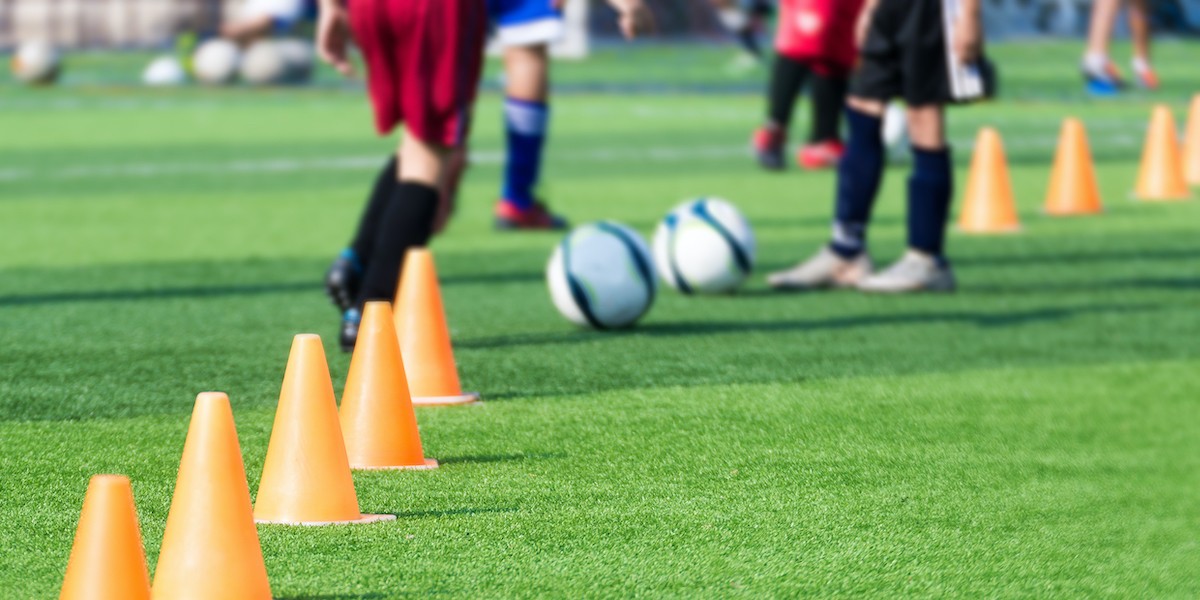 youth soccer passing drills